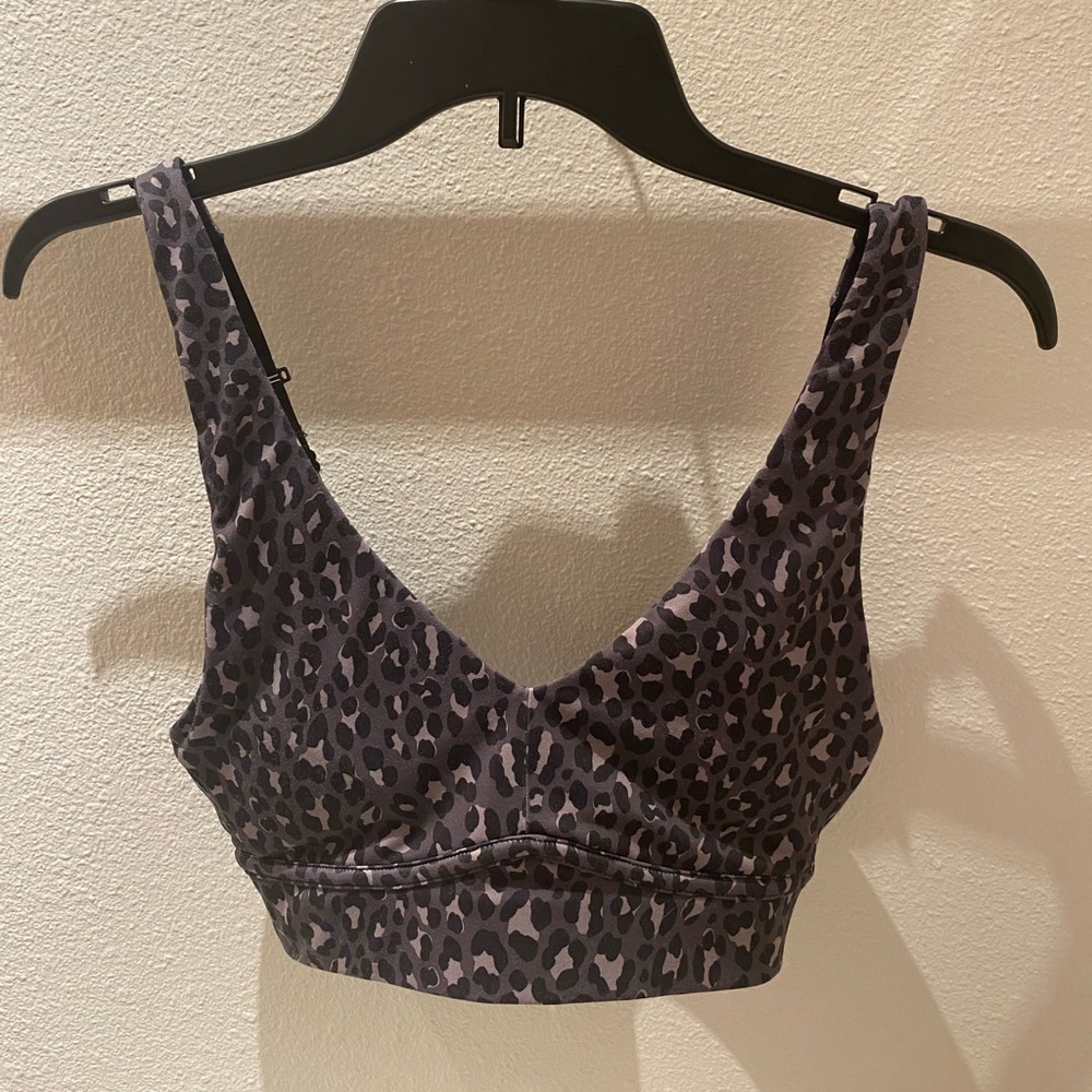 Fabletics Leopard print sports bra
